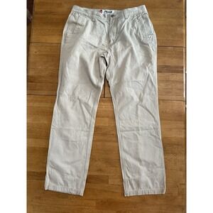Mountain Khakis Pants Mens 36x32 Offwhite‎ Cream Ivory Slim Fit Chino MK Outdoor